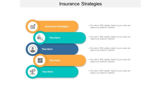 Insurance Strategies Ppt Powerpoint Presentation Layouts Inspiration Cpb
