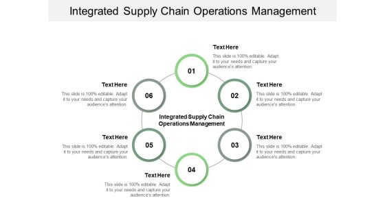 Integrated Supply Chain Operations Management Ppt PowerPoint Presentation Infographic Template Outfit Cpb Integrated Supply Chain Operations Management Ppt PowerPoint Presentation Infographic Template Outfit Cpb
