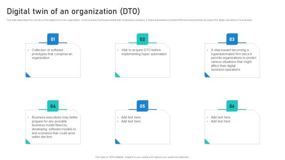 Intelligent Process Automation IPA Digital Twin Of An Organization DTO Icons PDF Intelligent Process Automation IPA Digital Twin Of An Organization DTO Icons PDF