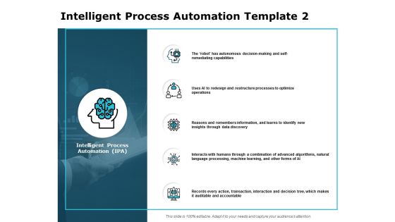 Intelligent Process Automation Intelligent Process Ppt PowerPoint Presentation Slides Design Ideas Intelligent Process Automation Intelligent Process Ppt PowerPoint Presentation Slides Design Ideas