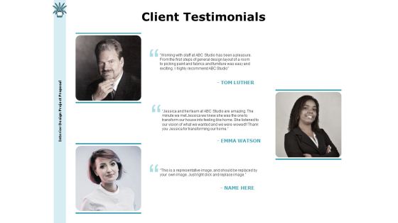 Interior Fitting Proposal Client Testimonials Ppt Inspiration Show PDF Interior Fitting Proposal Client Testimonials Ppt Inspiration Show PDF