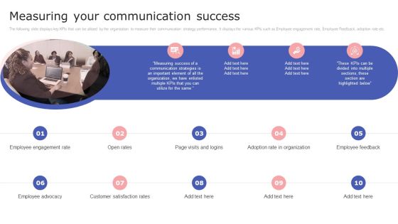 Internal Communication Plan And Key Practices Measuring Your Communication Success Sample PDF Internal Communication Plan And Key Practices Measuring Your Communication Success Sample PDF