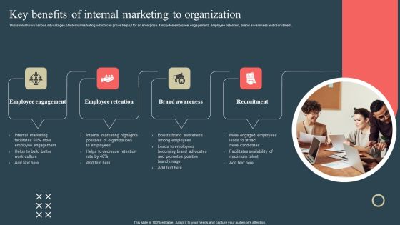 Internal Promotion Strategy To Enhance Brand Awareness Key Benefits Of Internal Marketing To Organization Themes PDF Internal Promotion Strategy To Enhance Brand Awareness Key Benefits Of Internal Marketing To Organization Themes PDF