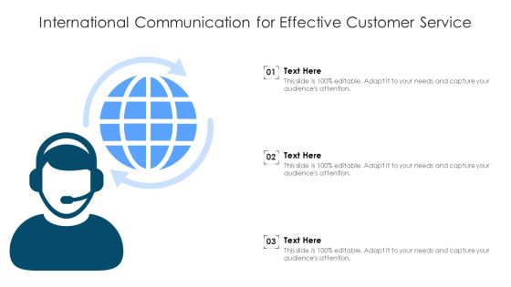International Communication For Effective Customer Service Ppt PowerPoint Presentation File Deck PDF International Communication For Effective Customer Service Ppt PowerPoint Presentation File Deck PDF