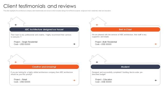 International Design And Architecture Firm Client Testimonials And Reviews Pictures PDF