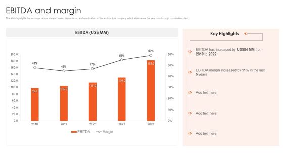 International Design And Architecture Firm EBITDA And Margin Introduction PDF International Design And Architecture Firm EBITDA And Margin Introduction PDF