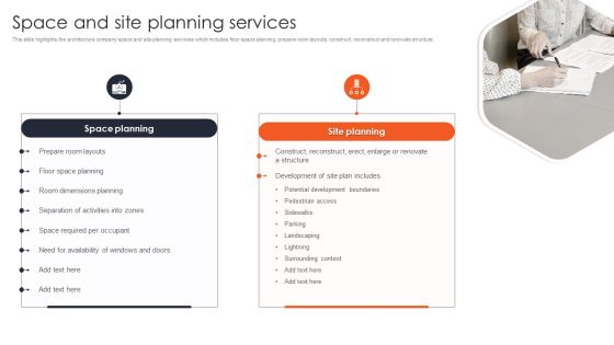 International Design And Architecture Firm Space And Site Planning Services Mockup PDF International Design And Architecture Firm Space And Site Planning Services Mockup PDF
