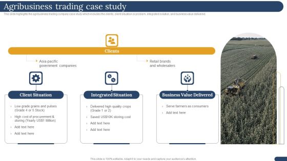 International Trading Business Export Company Agribusiness Trading Case Study Icons PDF International Trading Business Export Company Agribusiness Trading Case Study Icons PDF