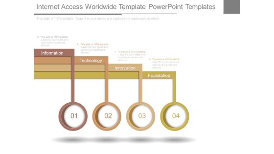 Internet Access Worldwide Template Powerpoint Templates Internet Access Worldwide Template Powerpoint Templates