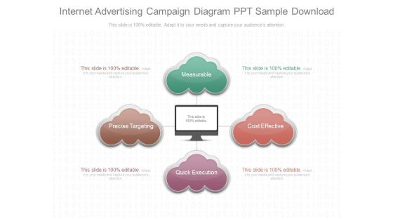 Internet Advertising Campaign Diagram Ppt Sample Download Internet Advertising Campaign Diagram Ppt Sample Download