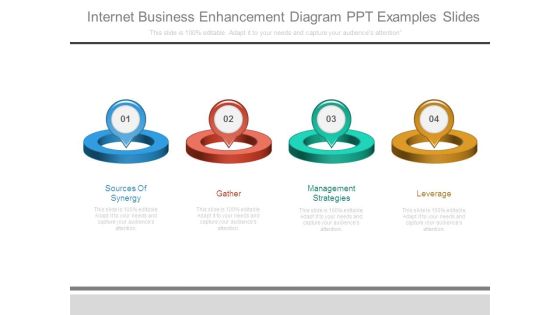Internet Business Enhancement Diagram Ppt Examples Slides