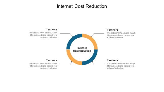Internet Cost Reduction Ppt PowerPoint Presentation Outline Ideas Cpb