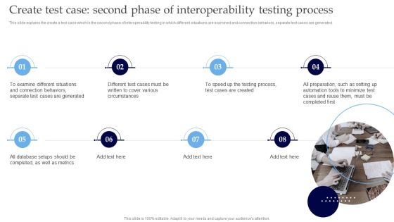 Interoperability Software Testing Create Test Case Second Phase Of Interoperability Testing Process Professional PDF