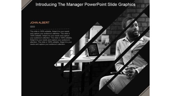 Introducing The Manager Ppt PowerPoint Presentation Ideas Introducing The Manager Ppt PowerPoint Presentation Ideas