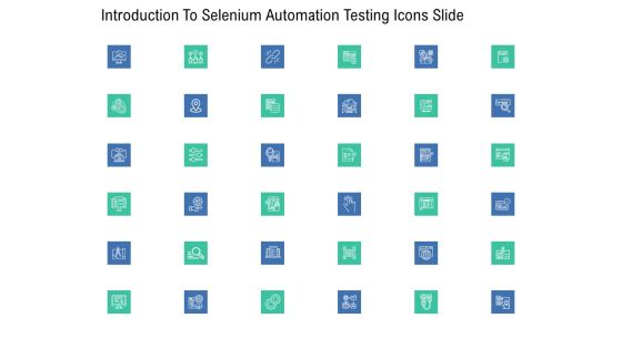 Introduction To Selenium Automation Testing Introduction To Selenium Automation Testing Icons Slide Professional PDF Introduction To Selenium Automation Testing Introduction To Selenium Automation Testing Icons Slide Professional PDF