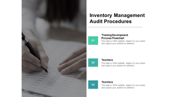 Inventory Management Audit Procedures Ppt PowerPoint Presentation Summary Format Cpb