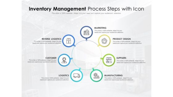 Inventory Management Process Steps With Icon Ppt PowerPoint Presentation Inspiration Design Ideas Inventory Management Process Steps With Icon Ppt PowerPoint Presentation Inspiration Design Ideas