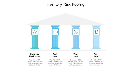 Inventory Risk Pooling Ppt PowerPoint Presentation Outline Visuals Cpb