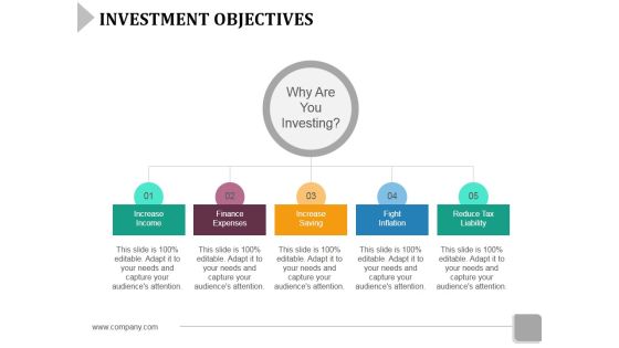 Investment Objectives Template 1 Ppt PowerPoint Presentation Show Deck Investment Objectives Template 1 Ppt PowerPoint Presentation Show Deck