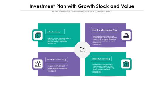 Investment Plan With Growth Stock And Value Ppt PowerPoint Presentation Gallery Background Image PDF Investment Plan With Growth Stock And Value Ppt PowerPoint Presentation Gallery Background Image PDF