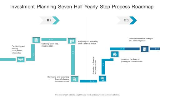 Investment Planning Seven Half Yearly Step Process Roadmap Inspiration Investment Planning Seven Half Yearly Step Process Roadmap Inspiration