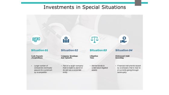 Investments In Special Situations Ppt PowerPoint Presentation Gallery Graphics Template
