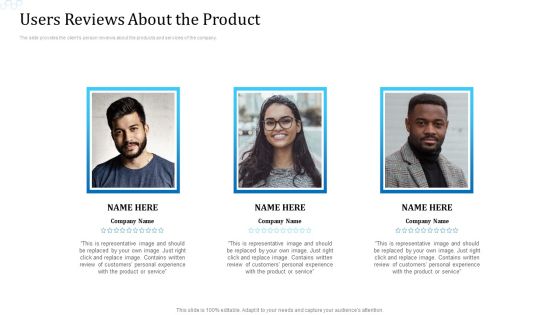 Investor Deck For Procuring Funds From Money Market Users Reviews About The Product Sample PDF Investor Deck For Procuring Funds From Money Market Users Reviews About The Product Sample PDF