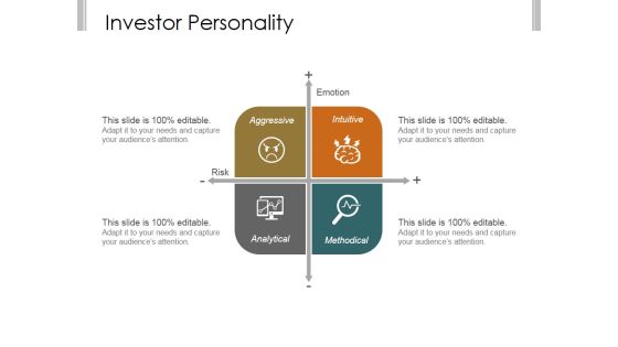 Investor Personality Template 1 Ppt PowerPoint Presentation Shapes