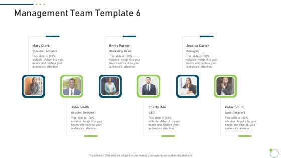 Investor Pitch Deck New Venture Capital Raising Management Team Web Pictures PDF Investor Pitch Deck New Venture Capital Raising Management Team Web Pictures PDF