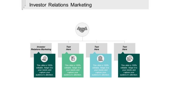 Investor Relations Marketing Ppt Powerpoint Presentation Model Designs Download Cpb