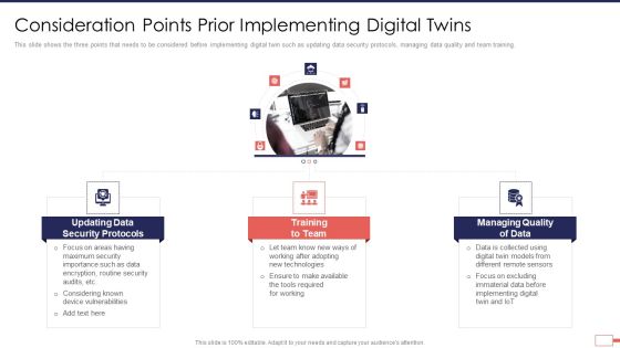 Iot Digital Twin Technology Post Covid Expenditure Management Consideration Points Prior Implementing Digital Twins Rules PDF
