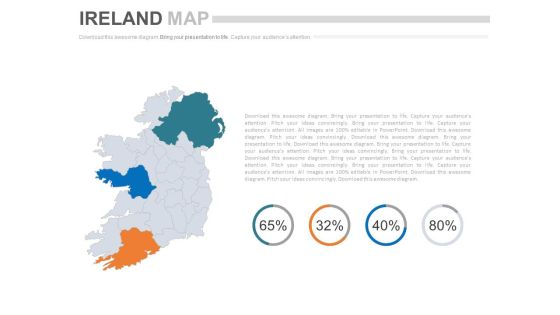 Ireland Map With Financial Ratio Analysis Powerpoint Slides Ireland Map With Financial Ratio Analysis Powerpoint Slides