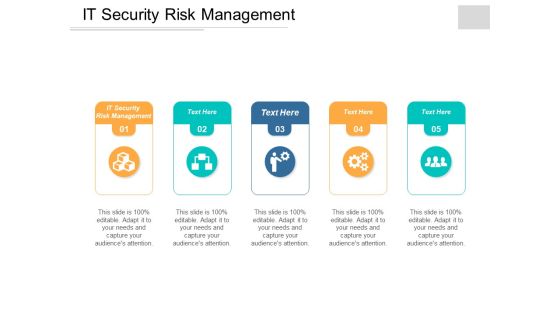 It Security Risk Management Ppt Powerpoint Presentation Outline Guidelines Cpb It Security Risk Management Ppt Powerpoint Presentation Outline Guidelines Cpb