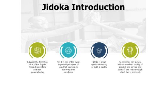 Jidoka Introduction Ppt PowerPoint Presentationmodel Brochure