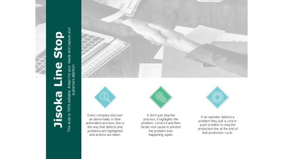 Jisoka Line Stop Marketing Ppt PowerPoint Presentation Slides Graphics Example