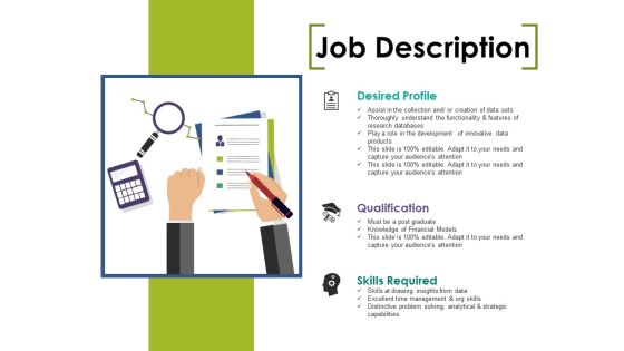 Job Description Ppt PowerPoint Presentation Styles Design Ideas Job Description Ppt PowerPoint Presentation Styles Design Ideas