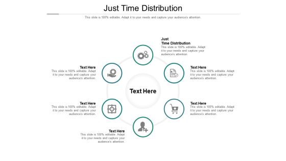 Just Time Distribution Ppt PowerPoint Presentation Outline Vector Cpb Pdf