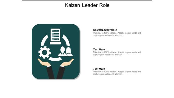 Kaizen Leader Role Ppt Powerpoint Presentation File Show Cpb Kaizen Leader Role Ppt Powerpoint Presentation File Show Cpb
