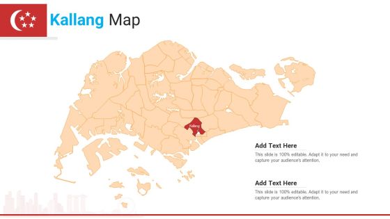 Kallang Map PowerPoint Presentation PPT Template PDF