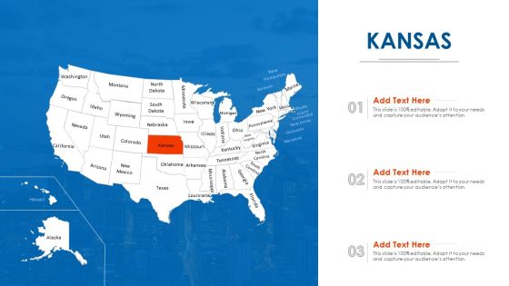 Kansas Map PowerPoint Presentation Ppt Template PDF Kansas Map PowerPoint Presentation Ppt Template PDF