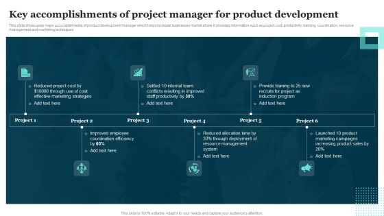 Key Accomplishments Of Project Manager For Product Development Structure PDF Key Accomplishments Of Project Manager For Product Development Structure PDF
