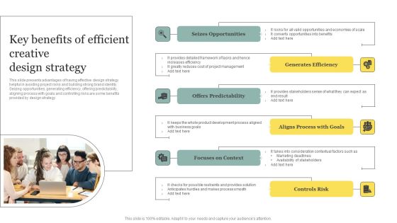 Key Benefits Of Efficient Creative Design Strategy Themes PDF Key Benefits Of Efficient Creative Design Strategy Themes PDF
