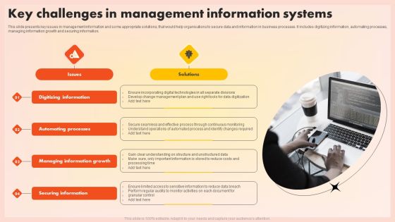 Key Challenges In Management Information Systems Portrait PDF Key Challenges In Management Information Systems Portrait PDF