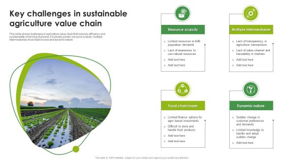 Key Challenges In Sustainable Agriculture Value Chain Structure PDF Key Challenges In Sustainable Agriculture Value Chain Structure PDF