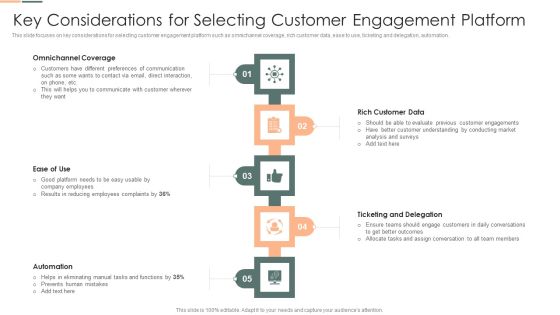 Key Considerations For Selecting Customer Engagement Platform Download PDF Key Considerations For Selecting Customer Engagement Platform Download PDF