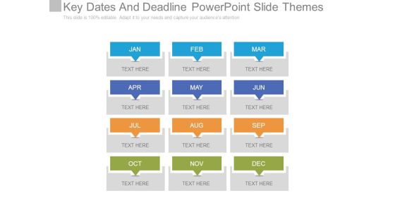 Key Dates And Deadline Powerpoint Slide Themes Key Dates And Deadline Powerpoint Slide Themes