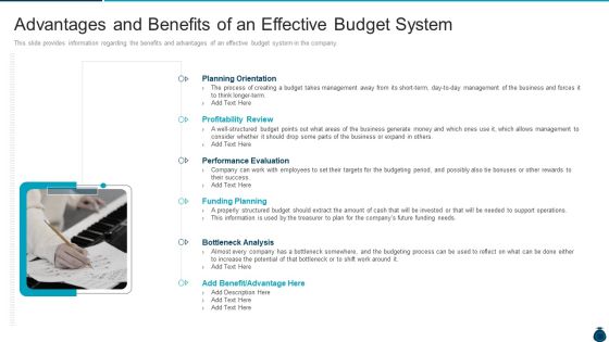 Key Elements And Techniques Of A Budgeting System Advantages And Benefits Of An Effective Budget System Demonstration PDF Key Elements And Techniques Of A Budgeting System Advantages And Benefits Of An Effective Budget System Demonstration PDF