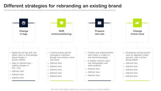 Key Elements Of Strategic Brand Administration Different Strategies For Rebranding An Existing Brand Download PDF Key Elements Of Strategic Brand Administration Different Strategies For Rebranding An Existing Brand Download PDF
