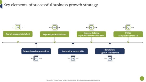Key Elements Of Successful Business Growth Strategy Rules PDF