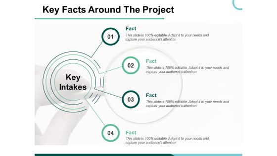 Key Facts Around The Project Ppt PowerPoint Presentation Portfolio Graphics Example
